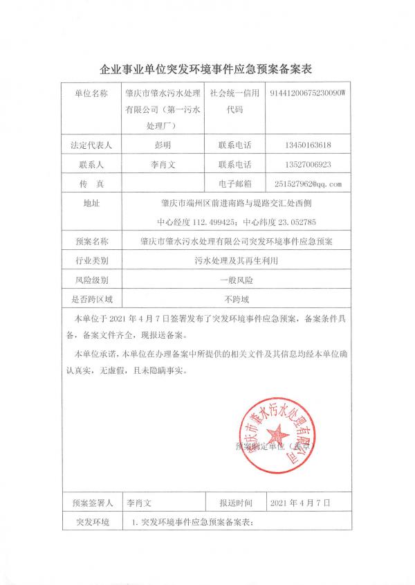 第一污水處理廠應急預案備案表2021年_頁面_1.jpg